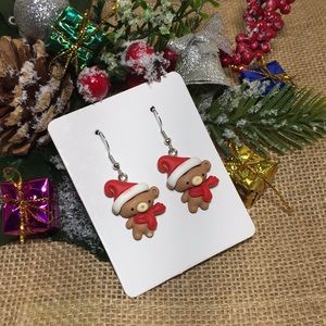 🍏50% OFF/3+...Children's Christmas Dangle Earrings
